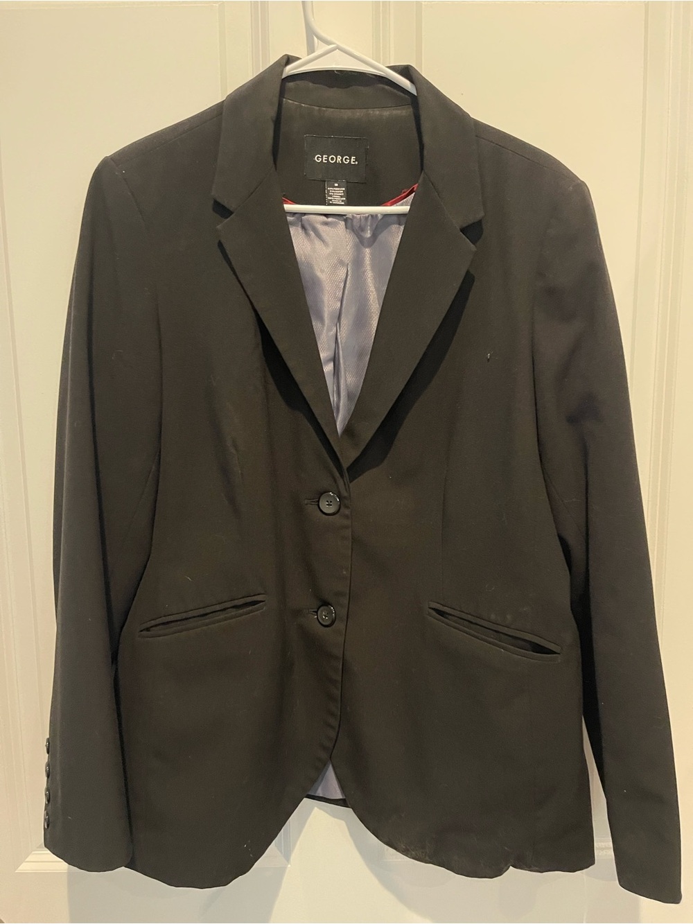 George Black Women's Tailored Blazer with Notch Lapel